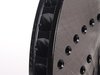 ES#2609284 - 002725ECS01AKT - Front Cross-Drilled & Slotted 2-Piece Brake Rotors - Pair (345x30) - Direct bolt-on replacement - 25% less weight! - ECS - Audi