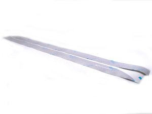 ES#2562900 - 51142240803 - M Performance Rocker Panel Film Strips - These decals accent the rocker panels with black and an M Performance logo - Genuine BMW M Performance - BMW