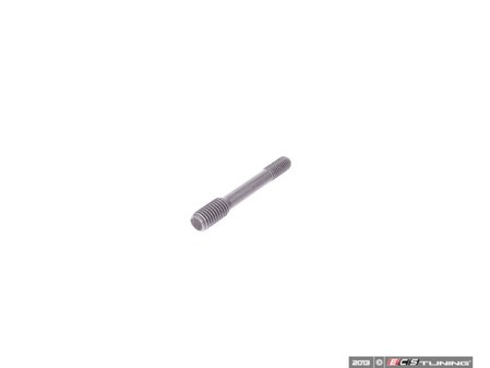 ES#466486 - N0146341 - Belt Tensioner Stud - Stud provides mounting point on the head for the tensioner (m10/m8x68) - Genuine Volkswagen Audi - Volkswagen