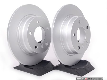 ES#11716 - 34216855158kt3 - Rear Brake Rotor - Pair (280x10) - Featuring a protective Meyle Platinum coating. - Meyle - BMW