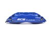 ES#260944 - 1K0698304 - Front Big Brake Kit - Stage 3 - 2-Piece Cross-Drilled & Slotted Rotors (332x32) - (NO LONGER AVAILABLE) - Featuring ECS 4-piston brake calipers, caliper brackets, Hawk HPS pads, drilled and slotted semi-floating two-piece rotors, Exact-Fit stainless steel lines and hardware - ECS - 