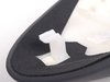 ES#99658 - 51417133515 - Panther Black Vinyl Armrest - Left - Located on door panel - Genuine MINI - MINI