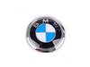 ES#79286 - 51147135356 - BMW Trunk Emblem - Tired of looking at your faded trunk badge? Replace it with this OEM Roundel. - Genuine BMW - BMW