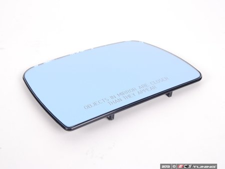 ES#87726 - 51168408810 - E53 X5 Heated Mirror Glass - right - Replacement mirror glass with blue tint - Genuine BMW - BMW