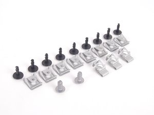 ES#2593290 - 8K0805121KT - Belly Pan Installation Hardware Kit - Keep your belly pan secure with all new hardware - Genuine Volkswagen Audi - Audi