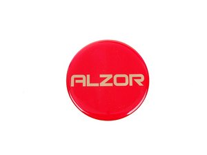 ES#2678255 - AZ698MMR - Center Cap Sticker - Red - Priced Each - Add a custom touch to your Alzor 010 or 881 wheels - Approximately 69.85mm in diameter. - Alzor - Audi BMW Volkswagen