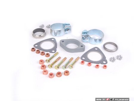 ES#2587389 - 18301744162INKT - Downpipe/Catalytic Converter Installation Kit - Everything you need to get the job done - Assembled By ECS - BMW