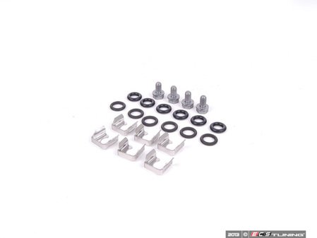 ES#2602267 - 07119915017KT1 - Fuel Injector Installation Kit - Everything you need to install new fuel injectors, including fuel rail bolts. - Assembled By ECS - BMW