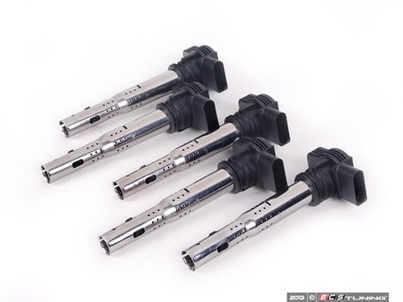 ES#514132 - 07K998715F-5 - Ignition Coils - Set Of Five - A common cure for misfire codes - Bremi - Audi Volkswagen