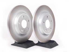 ES#12111 - 8K0998601Bkt - Rear Brake Rotors - Pair (300x12) - Restore your stopping power - Genuine Volkswagen Audi - Audi