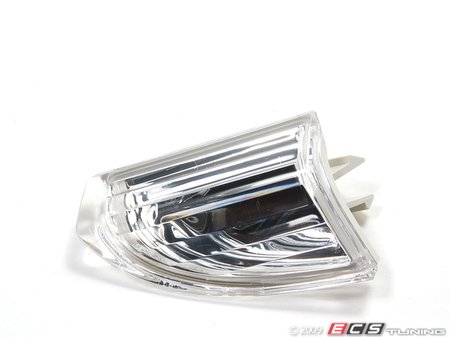 ES#1124826 - 3C8807718 - Clear Turn Signal Reflector - Right - Clear reflector for inner portion of front bumper turn signal - Genuine Volkswagen Audi - Volkswagen
