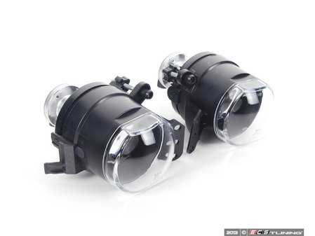 ES#2580962 - E60E90FOGS - Fog Light Set - For vehicles with the E60 M-Tech, E60 M5 replica, or E90/E92 M3 replica front bumpers - ECS - BMW