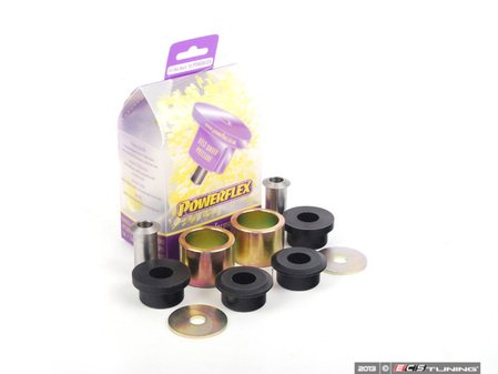 ES#2651020 - PFR5-412X2 - Performance Polyurethane Rear Upper Control Arm Bushings - Outer Position Set - Polyurethane bushings for improved response and road feel, while still maintaining ride comfort. Sold as a pair. - Powerflex - BMW