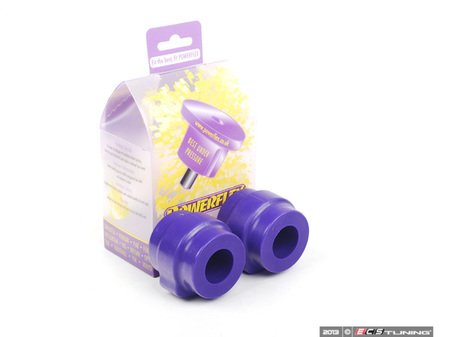 ES#2650331 - PFF5-503-27x2 - E39 Performance Polyurethane Front Sway Bar Bushing Set - Stiffer bushings allow sway bars to work at their fullest potential. For 27mm front sway bar. - Powerflex - BMW