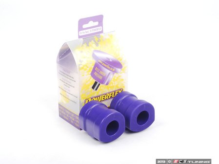 ES#2650840 - PFF5-310-26x2 - Performance Polyurethane Front Sway Bar Bushing Set - Stiffer bushings allow sway bars to work at their fullest potential. For 26mm front sway bar. - Powerflex - BMW