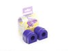 ES#2651363 - PFR5-4609-21.5x2 - E46 M3 Performance Polyurethane Rear Sway Bar Bushing Set - Stiffer bushings allow sway bars to work at their fullest potential. For 21.5mm rear sway bar. - Powerflex - BMW
