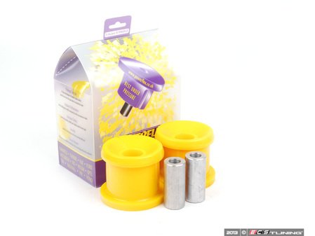 ES#2650513 - PFR5-422x2 - Street Performance Polyurethane Rear Subframe Bushings - Rear Position Set - A more planted subframe means a more planted rear end and better handling - Powerflex - BMW