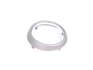 ES#2159838 - 51169808182 - Shifter Trim Ring - Anthracite / Chrome - Located around the center console shifter - Genuine MINI - MINI