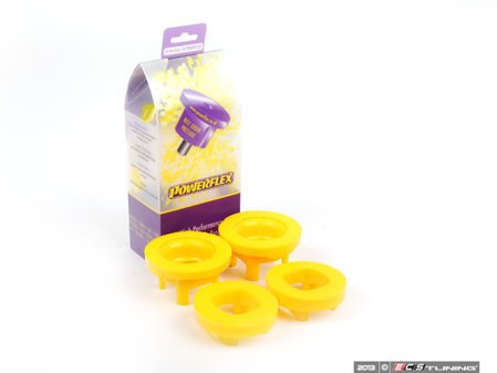 ES#2651571 - PFR5-419X2 - Performance Polyurethane Rear Subframe Inserts - Front Position Set - A more planted subframe means a more planted rear end and better handling - Powerflex - BMW