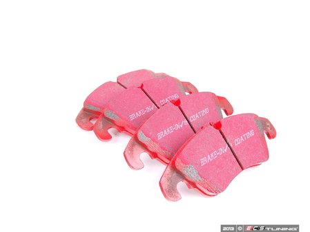 ES#2070767 - DP31986C - Front RedStuff Performance Brake Pad Set - High performance street pad, featuring Kevlar technology - EBC - Audi