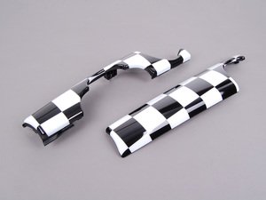 ES#2593141 - 51470420553KT2 - Interior Trim Kit - Checkered Dash - Add a sporty checker pattern to your dash - Genuine MINI - MINI