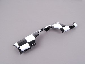 ES#120799 - 51470420553 - Dash Trim Checkered - Left - Add a sporty checker pattern to your dash - Genuine MINI - MINI