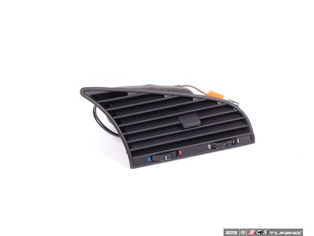 ES#178257 - 64221387371 - Center air vent - Black - Commonly in need of replacement due to broken adjuster or vents - Genuine BMW - BMW