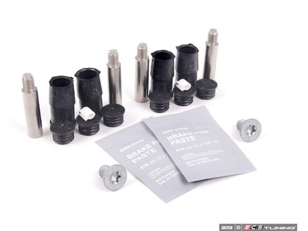 ES#2592481 - 34116770332INKT - Front Pad And Rotor Installation Kit -  Includes hardware and anti-seize for rear pad & rotor replacement - Genuine MINI - MINI