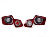 ES#1306715 - 3591LTNL10029 - European Dark Cherry LED Tail Light Set - Dark red European style LED tail lights for your MKV Jetta - ZiZa - Volkswagen