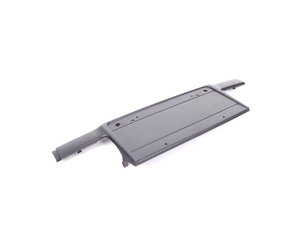 ES#75198 - 51118174849 - E39 License Plate Base - Center Impact Strip (Black) - Genuine BMW - BMW