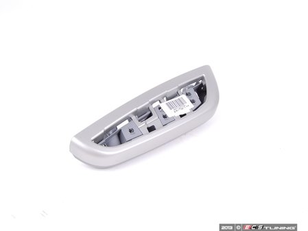 ES#111861 - 51437055313 - E46 Rear Armrest Trim - Left - Titan 2/titanium - Genuine BMW - BMW