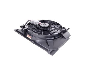 ES#2652091 - 17117561757 - Auxiliary Puller Fan Assembly - Cooling fan mounted behind the radiator - Vemo - BMW