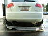 ES#4934 - 8P90716109AX - Audi A3 Rear Diffuser/Valance - Single piece, sport diffuser from Audi Zubehr  - Audi Zubehor - Audi