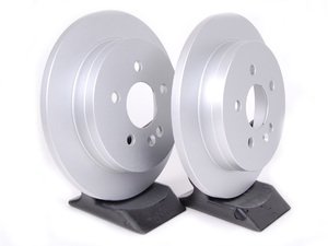 ES#2608781 - 1634230112KT2 - Rear Brake Rotors - Pair - Featuring a protective Meyle Platinum coating - Meyle - Mercedes Benz