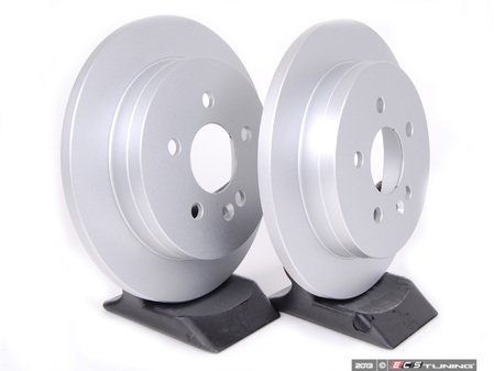ES#2608781 - 1634230112KT2 - Rear Brake Rotors - Pair - Featuring a protective Meyle Platinum coating - Meyle - Mercedes Benz