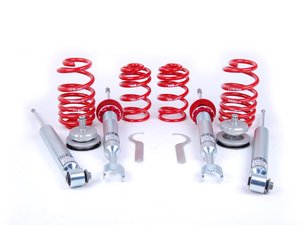 ES#1303222 - 29201-3 - Street Performance Coilover Kit - Unrivaled comfort and performance. Average lowering of 1.2"-2.1"F 1.0"-2.0"R - H&R - Audi