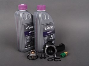 ES#2680925 - 059919501KT5 - Cooling System Refresh Kit - Level 1 - Replace your thermostat and temp sensors with one kit! - Assembled By ECS - Audi