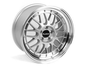 ES#2678510 - 881BKT2 - 18" Style 881 Wheels - Set Of Four  - (NO LONGER AVAILABLE) - 18"x9.5" ET40 66.6CB 5x112 Silver With Machined Lip - Alzor - 