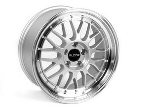 ES#2678551 - 881AKT4 - 18" Style 881 Wheels - Set Of Four - 18x8.5 ET35 5x112 57.1CB - Silver With Machined Lip - Alzor - Audi BMW Volkswagen