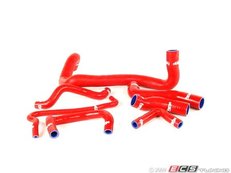 ES#1843969 - FMKC005R - 7 Piece Silicone Coolant Hose Kit - Red - Replace your stock rubber hoses with silicone - Forge - Volkswagen