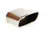 ES#39425 - 18107512709 - 4.6is & 4.8is Exhaust Tip - Priced Each - Add the bold look of the 4.6is & 4.8is to your standard 3.0l or V8 - Genuine BMW - BMW