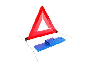 ES#261274 - 71601092427 - Warning Triangle With Container - (NO LONGER AVAILABLE) - Directly from the European parts catalog  - Genuine European BMW - 