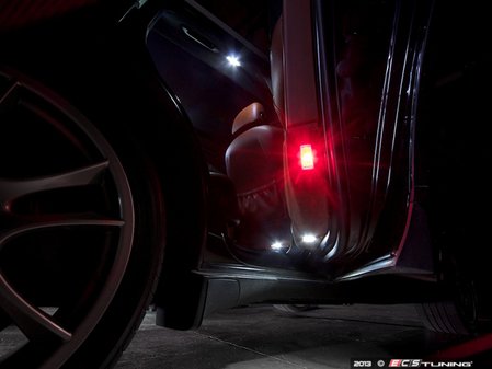ES#2681071 - 003761ZIZ03KT - LED Puddle Light Kit - Transform the lighting outside of your door with new LED bulbs from Ziza - ZiZa - Porsche