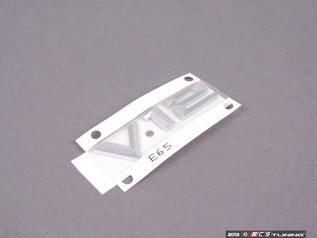 ES#79262 - 51147033256 - V12 Emblem - Replacement V12 emblem for your 760i/il - Genuine BMW - BMW