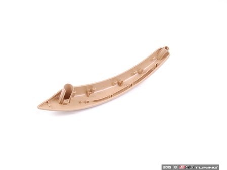 ES#98553 - 51416970152 - Beige Rear Door Pull Trim - Right - Replace your damaged or missing trim - Genuine BMW - BMW