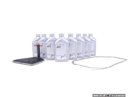 ES#263529 - 09LECS - Automatic Transmission Service Kit - Includes a new fluid, filter and pan gasket for your 6 speed automatic - Genuine Volkswagen Audi - Audi