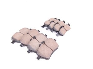 ES#2598485 - 34116778JCWKT2 - Brake Pad Kit - Akebono JCW - Replacement brake pads to restore your stopping power : Front & Rear - Assembled By ECS - MINI