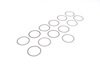 ES#1874187 - 02B498210 - Adjustment Washers - set - Used to align differential in transmission housing - Genuine Volkswagen Audi - Volkswagen