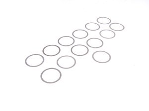 ES#1874187 - 02B498210 - Adjustment Washers - set - Used to align differential in transmission housing - Genuine Volkswagen Audi - Volkswagen