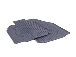 ES#1472181 - 98704480094 - Rubber Floor Mat Set - One set of two rubber mats - Genuine Porsche - Porsche